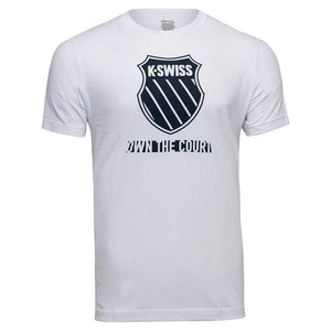 Men`s Own The Court Tennis Tee Apparel K-Swiss