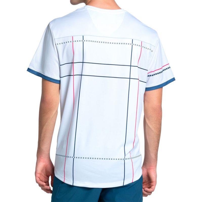 Men`s So Cal Short Sleeve Tennis Top Moonstruck Apparel K-Swiss