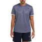 Men's Emerge Short Sleeve Tennis Crew White Apparel K-Swiss