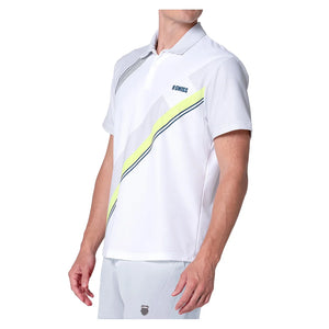 Men`s Iron Works Short Sleeve Tennis Polo Mojito Apparel K-Swiss