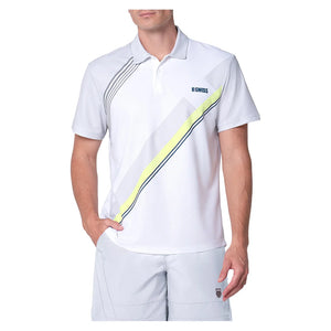 Men`s Iron Works Short Sleeve Tennis Polo Mojito Apparel K-Swiss