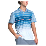 Men`s Voyager Short Sleeve Tennis Polo Infinity Apparel K-Swiss