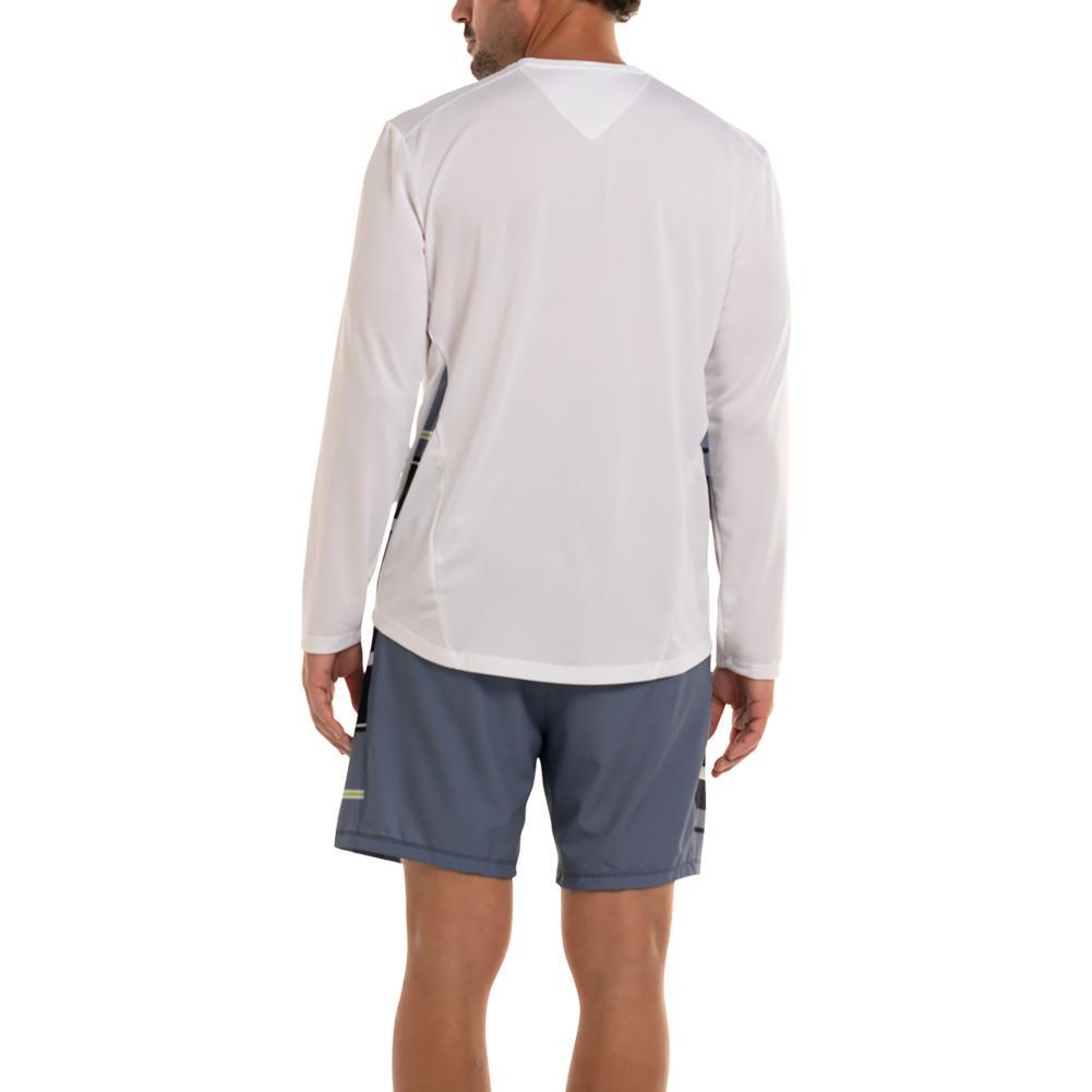 Men's Arise Long Sleeve Tennis Top White Apparel K-Swiss