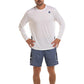 Men's Arise Long Sleeve Tennis Top White Apparel K-Swiss