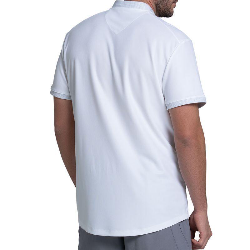 Men`s Strike Short Sleeve Tennis Henley Kiwi Apparel K-Swiss