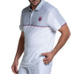 Men`s Tradition Short Sleeve Tennis Polo White Apparel K-Swiss