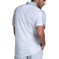 Men`s Tradition Short Sleeve Tennis Polo White Apparel K-Swiss