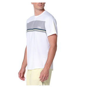 Men's Radian Short Sleeve Tennis Top White Apparel K-Swiss