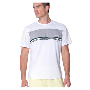 Men's Radian Short Sleeve Tennis Top White Apparel K-Swiss