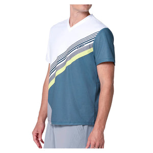 Men`s Influx V Short Sleeve Tennis Top Mojito Apparel K-Swiss
