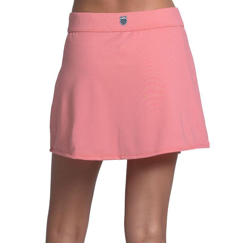 Women's New Age 14 Inch Tennis Skort Strawberry Ice Apparel K-Swiss