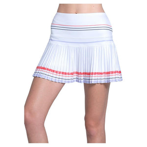 Women`s Rival 14 Inch Tennis Skort Coral Crush Apparel K-Swiss