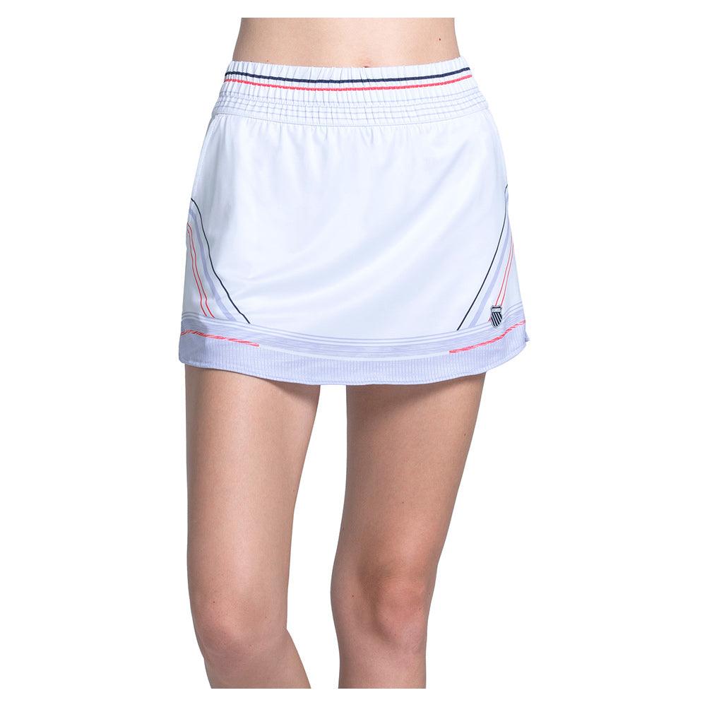 Women`s Reaction 14 Inch Tennis Skort Hazy Apparel K-Swiss