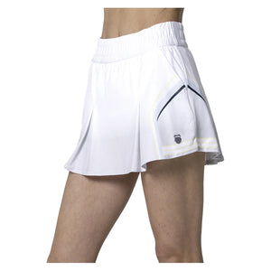 Women`s Doubles 14 Inch Tennis Skorts Meteorite Apparel K-Swiss