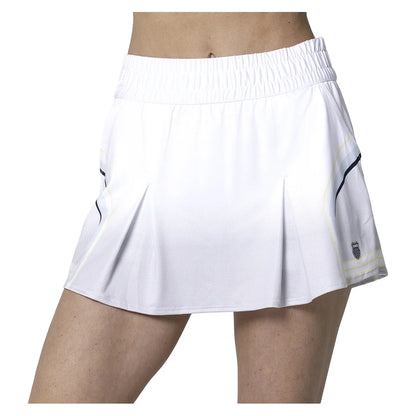 Women`s Doubles 14 Inch Tennis Skorts Meteorite Apparel K-Swiss