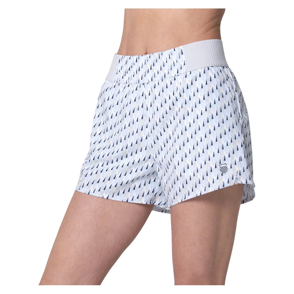 Women`s Tempo 3 Inch Tennis Short Meteorite Apparel K-Swiss