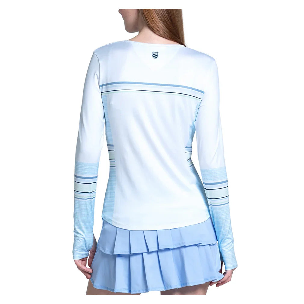 Women`s Accelerate Long Sleeve Tennis Top Astro Apparel K-Swiss