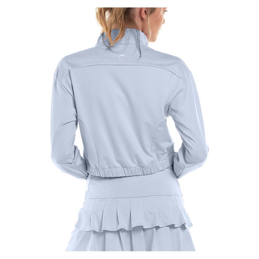 Women's Elevate 1/4 Zip Long Sleeve Tennis Top Glace Apparel K-Swiss