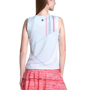 Women`s Court Rush Tennis Tank Hazy Apparel K-Swiss