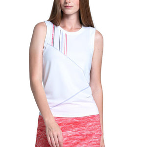 Women`s Court Rush Tennis Tank Hazy Apparel K-Swiss
