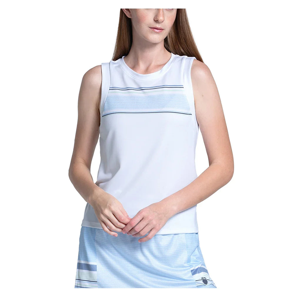 Women`s Court Rush Tennis Tank Astro Apparel K-Swiss
