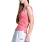 Women`s Action Tennis Tank Coral Crush Apparel K-Swiss