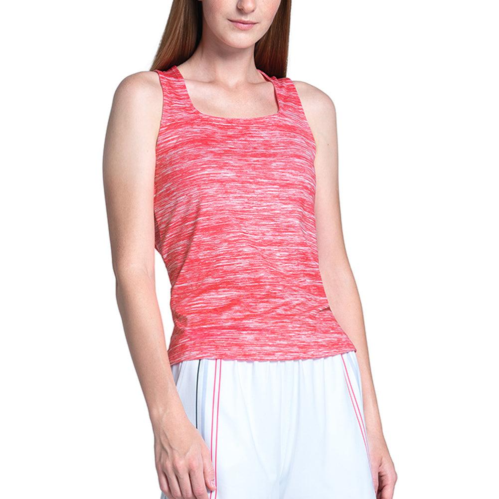 Women`s Action Tennis Tank Coral Crush Apparel K-Swiss