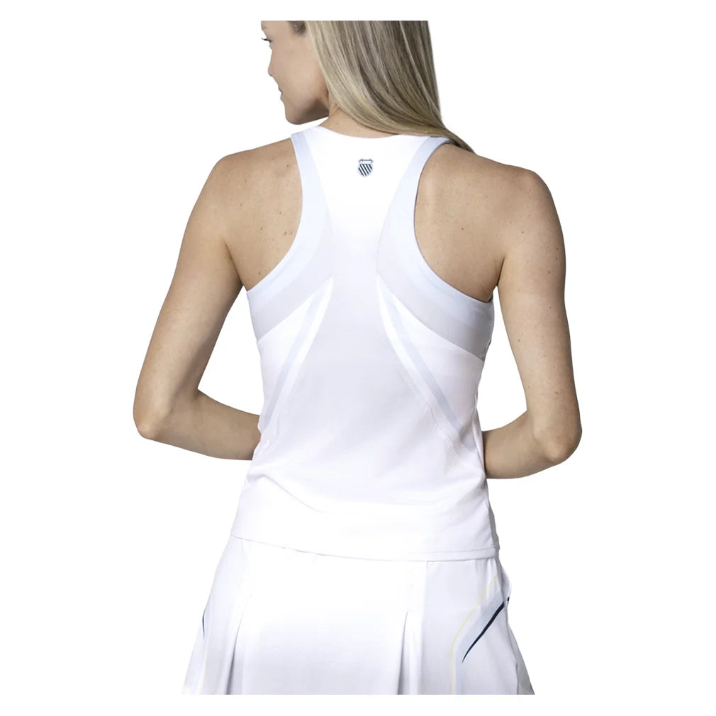 Women`s Motion Tennis Tank Meteorite Apparel K-Swiss