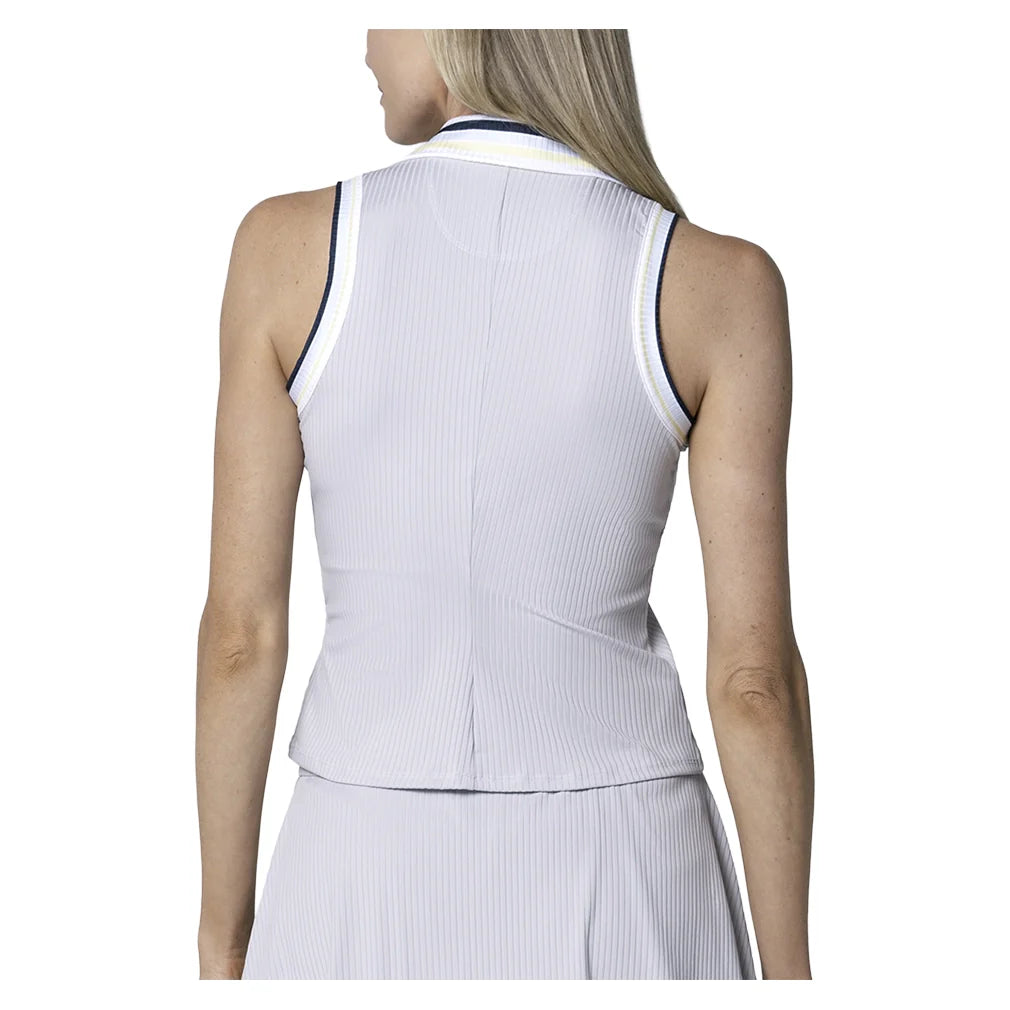 Women`s Set Sleeveless Tennis Polo Meteorite Apparel K-Swiss
