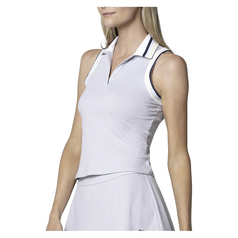 Women`s Set Sleeveless Tennis Polo Meteorite Apparel K-Swiss
