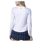 Women`s Pique Long Sleeve Tennis Top Meteorite Apparel K-Swiss