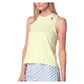 Women`s Bisect Tennis Tank Limoncello Apparel K-Swiss