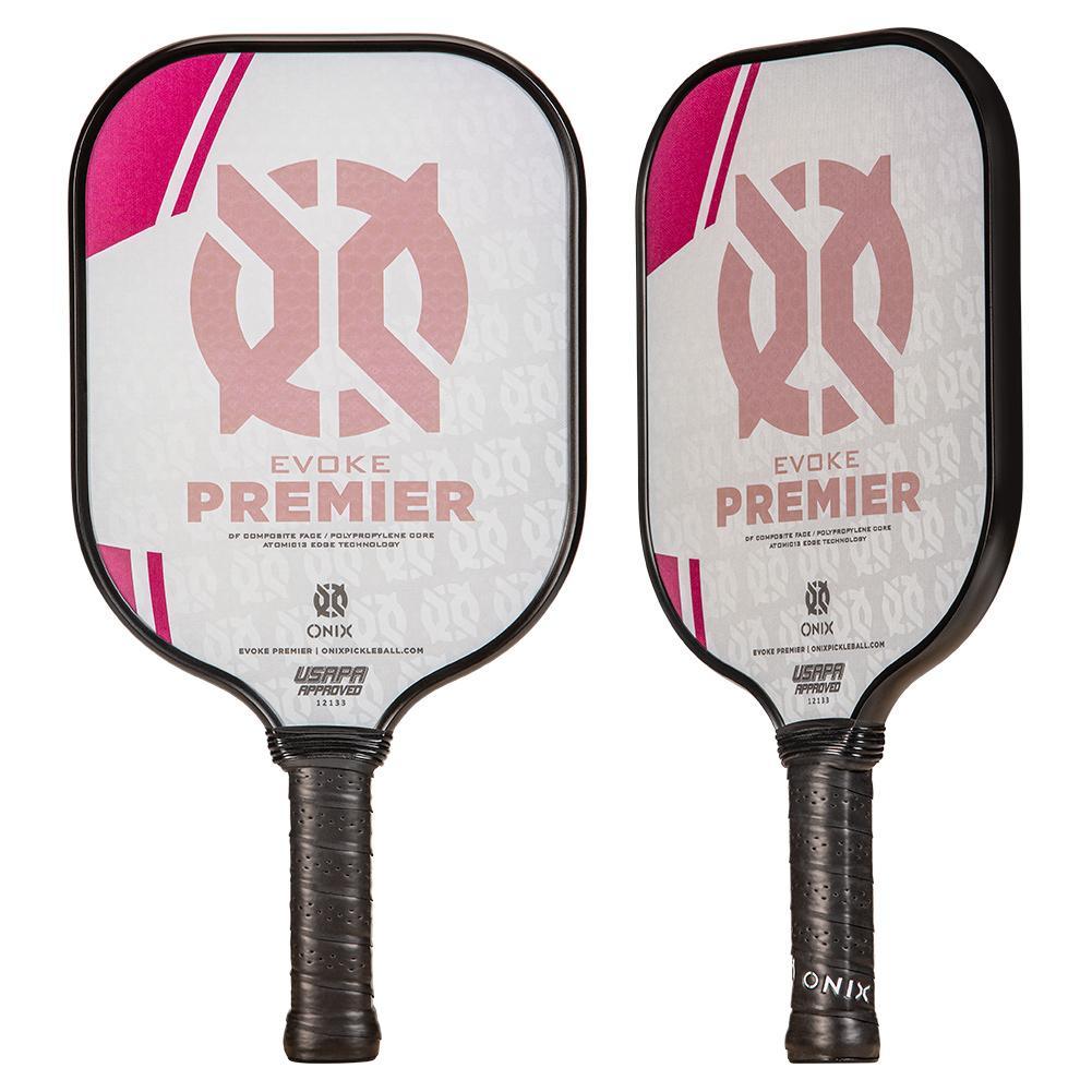 Evoke Premier PINK Pickleball Paddle Racquets Onix