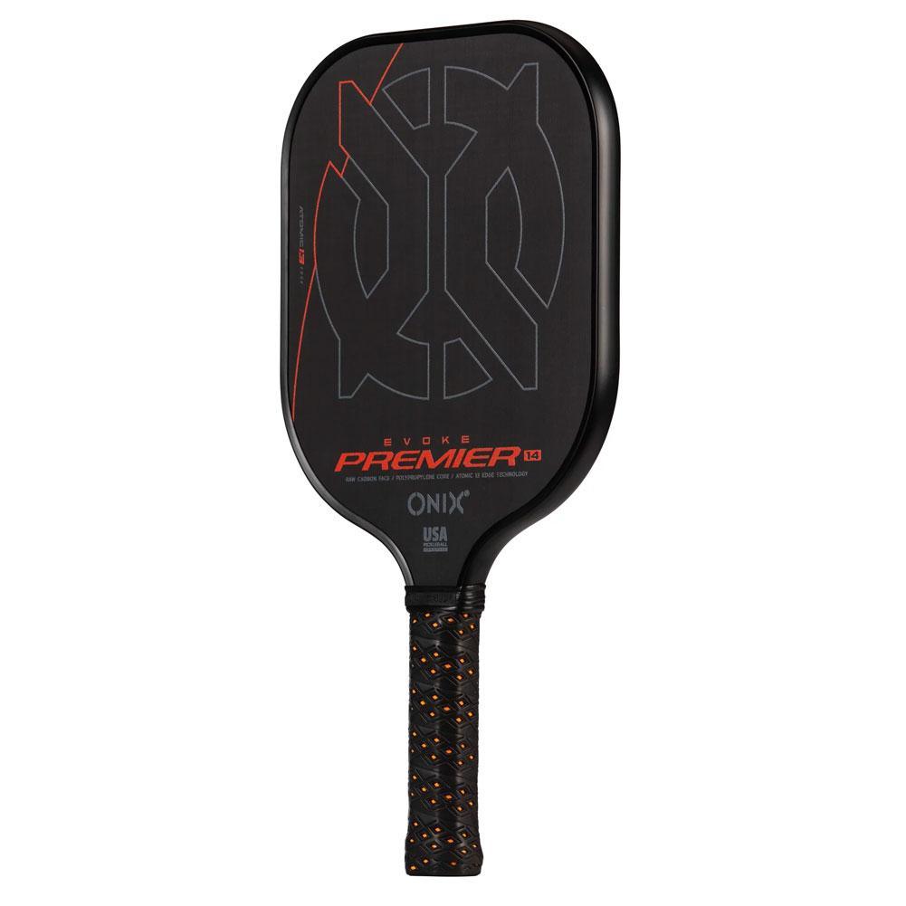 Evoke Premier Raw Carbon 16 Pickleball Paddle Onix