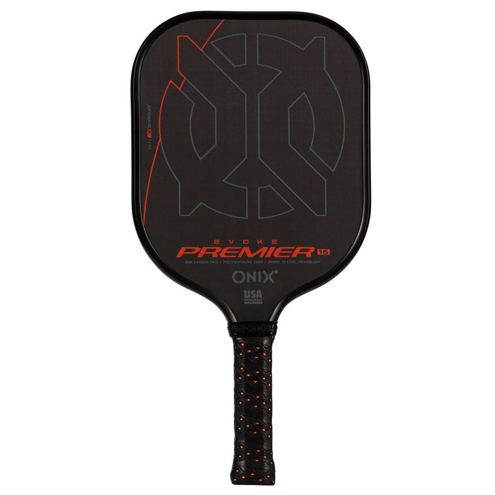 Evoke Premier Raw Carbon 16 Pickleball Paddle Onix
