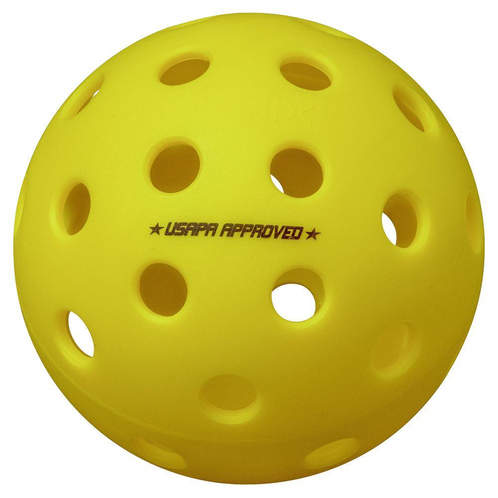 Pure 2 Outdoor Pickleballs Yellow 6-Pack Balls Onix