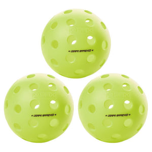 Fuse G2 Outdoor Pickleballs Neon 3-Pack Balls Onix