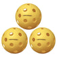 Fuse Indoor Pickleballs Yellow 3-Pack Balls Onix