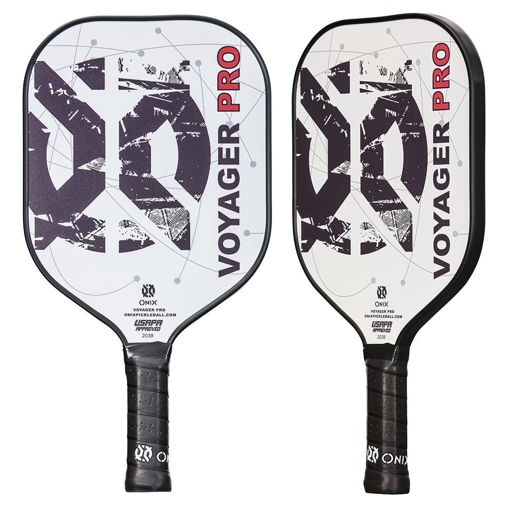 Voyager Pro Graphite Pickleball Paddle White Racquets Onix