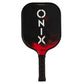 Mayhem 16 Composite Pickleball Paddle Orange and Black Onix