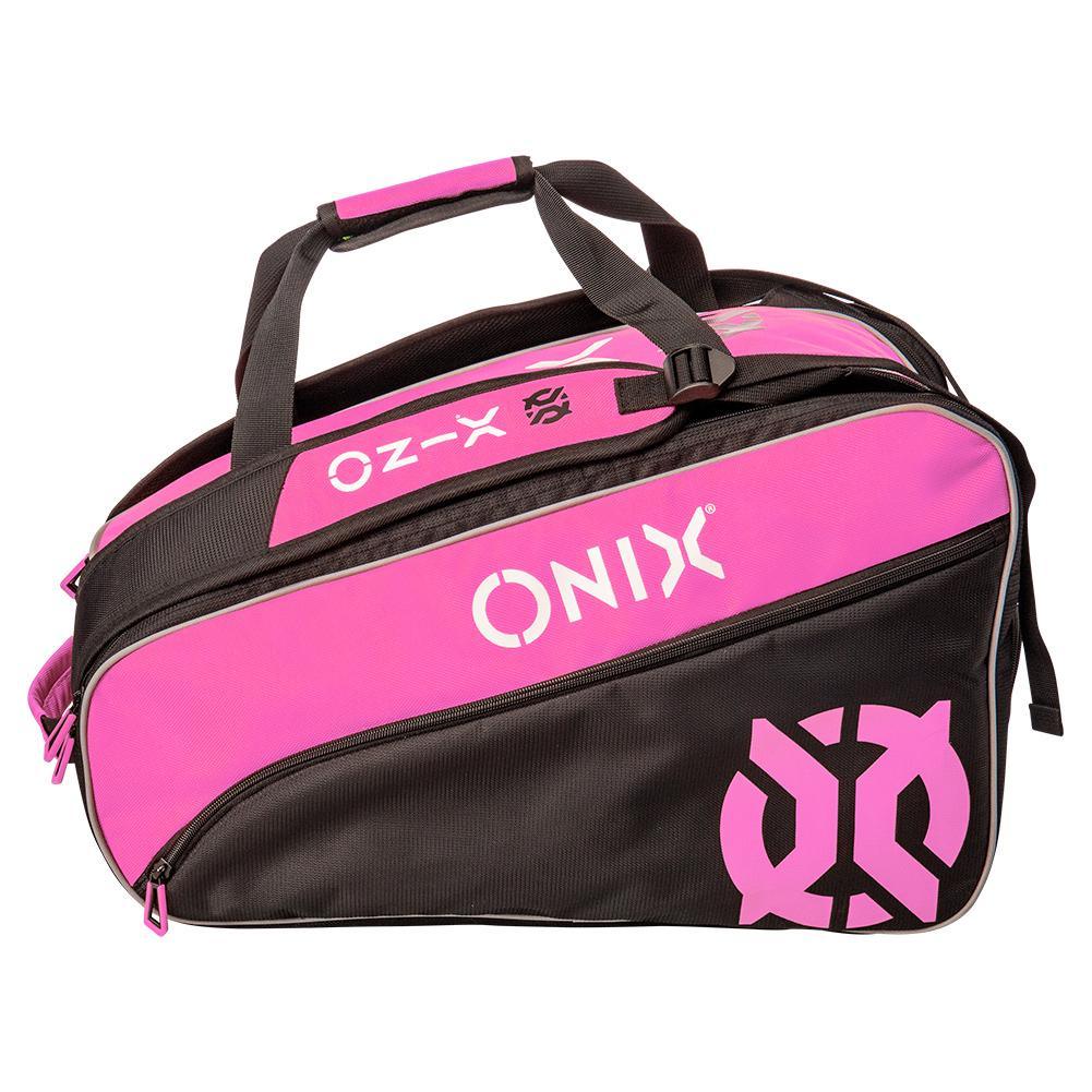 Pro Team Pickleball Paddle Bag Pink and Black Bags Onix
