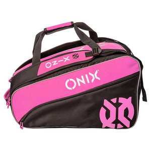 Pro Team Pickleball Paddle Bag Pink and Black Bags Onix