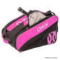 Pro Team Pickleball Paddle Bag Pink and Black Bags Onix