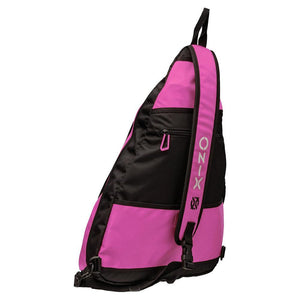 Pro Pickleball Sling Bag Pink and Black Bags Onix