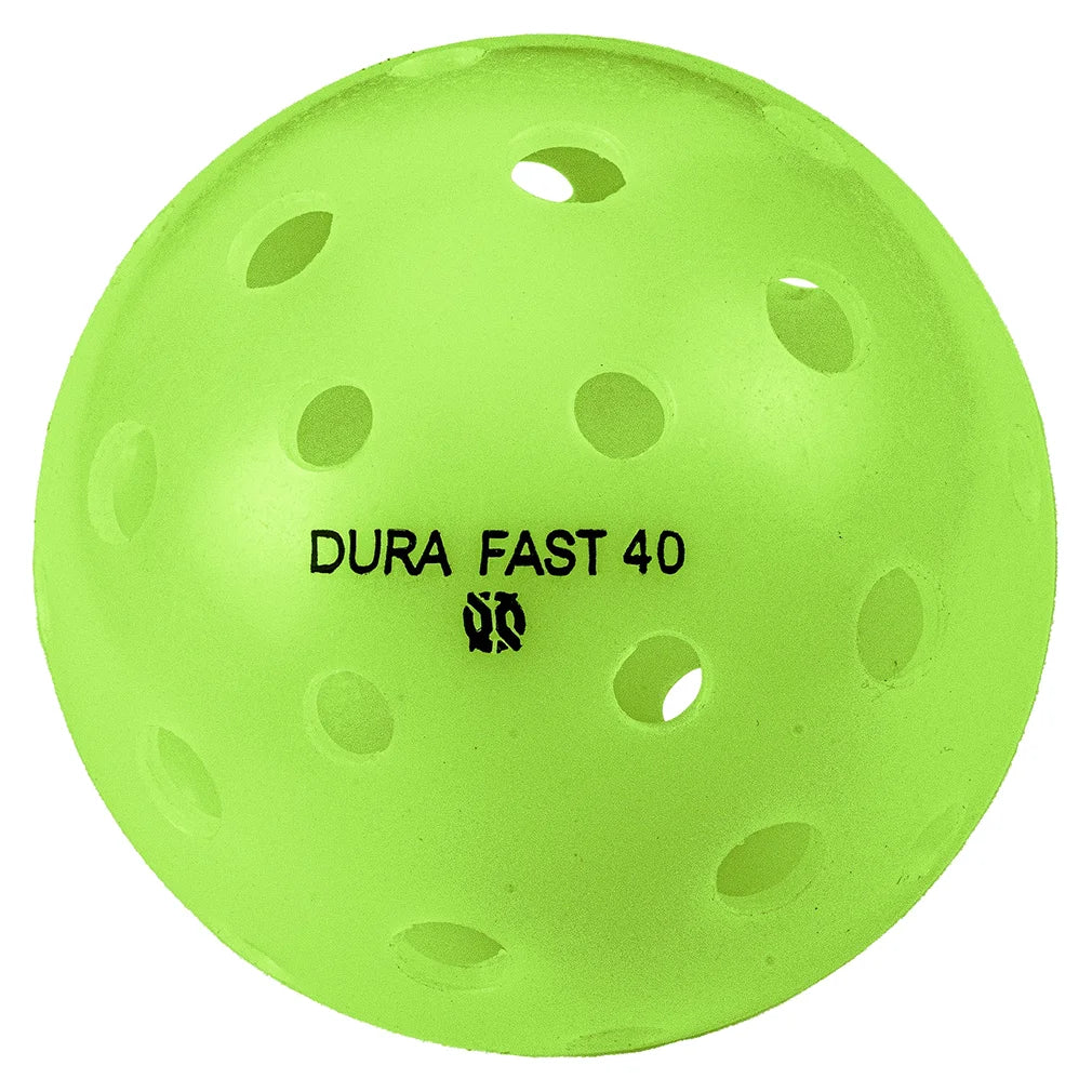 Dura Fast 40 Outdoor Pickleball 4-Pack Balls Onix