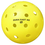 Dura Fast 40 Outdoor Pickleball 4-Pack Balls Onix