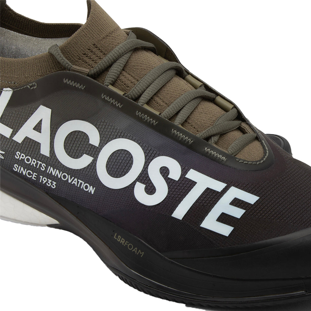 LACOSTE AG-LT25 Lite Khaki/Black FW25 Padel Shoes Zapatillas Lacoste
