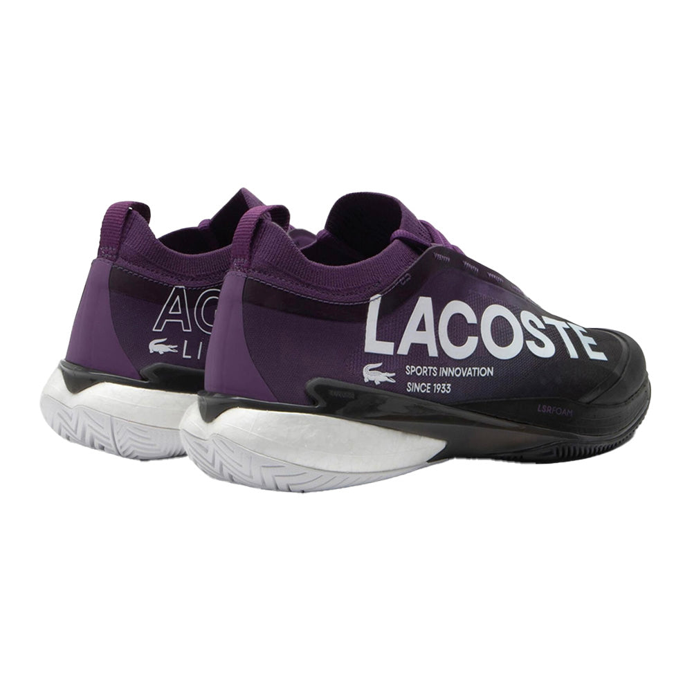 LACOSTE AG-LT25 Lite Purple/Black FW25 Padel Shoes Zapatillas Lacoste