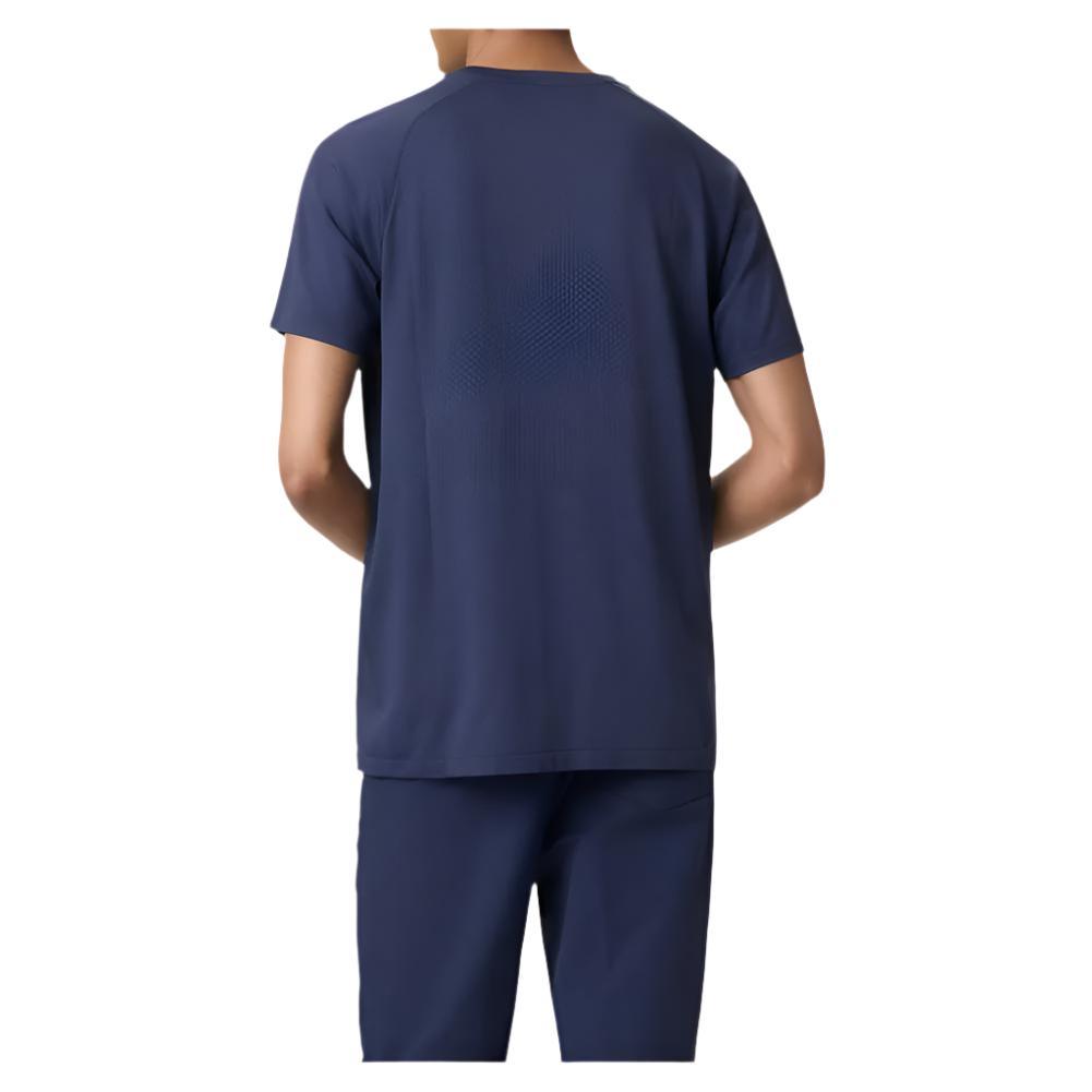 Mens Lucky Ace Short Sleeve Seamless Tennis Crew Apparel Fila