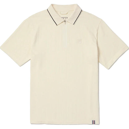 Men`s Challenger Cable Zip Tennis Polo Apparel Fila